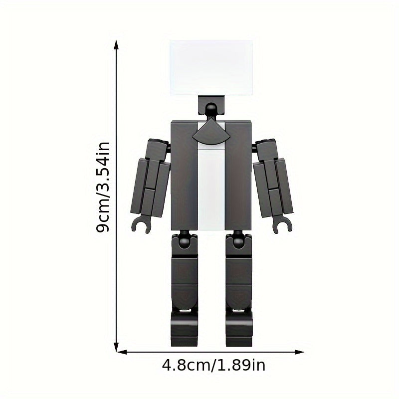 Toilet Man Puzzle Toy Gift for Christmas
