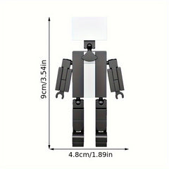 Toilet Man Puzzle Toy Gift for Christmas