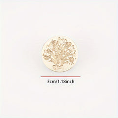 Fire Paint Brass Love Stamp