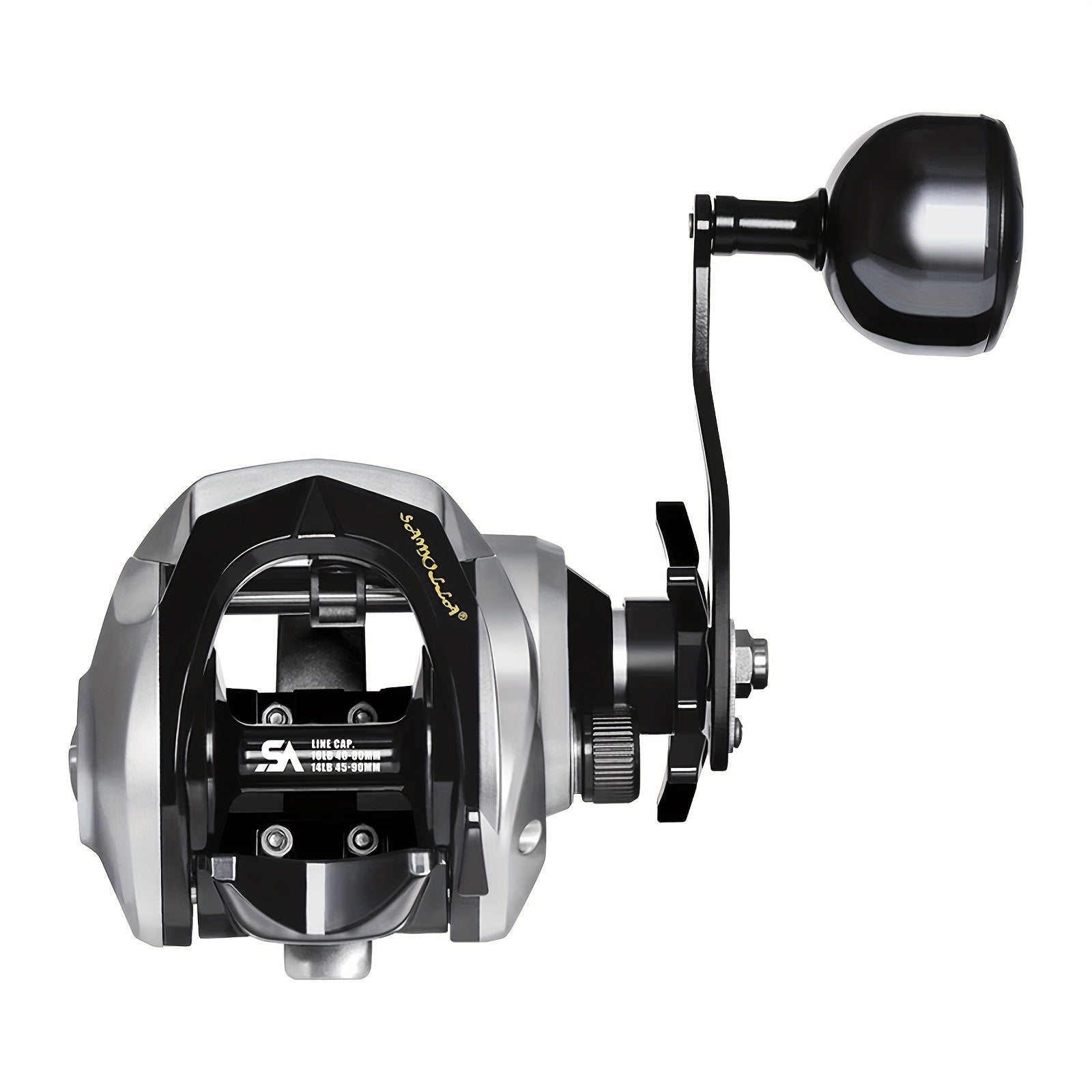 OUYALINE Aluminum Baitcasting Reel 15KG Max Drag Waterproof 7.2:1 Gear Ratio
