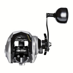 OUYALINE Aluminum Baitcasting Reel 15KG Max Drag Waterproof 7.2:1 Gear Ratio