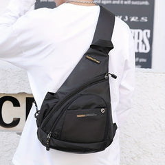 Men's Water Resistant Crossbody Bag for Outdoor Travel