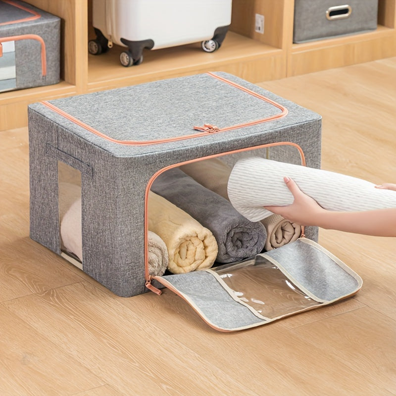 2pcs 55L Storage Box Home Decor Kitchen Bathroom Bedroom Decor