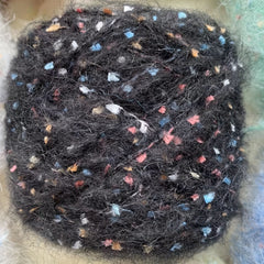 Mohair Sequins Yarn for Knitting Crocheting DIY
