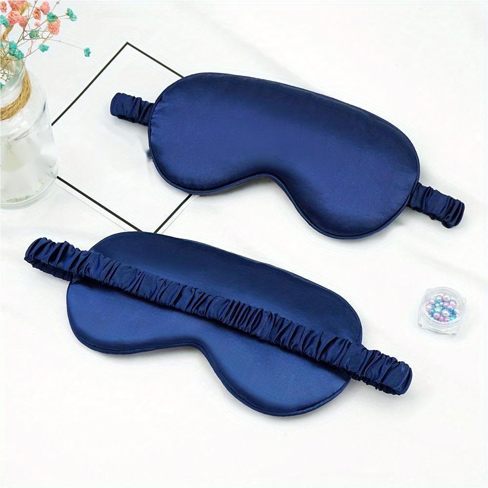 Blackout Silk Eye Mask for Travel Relaxation