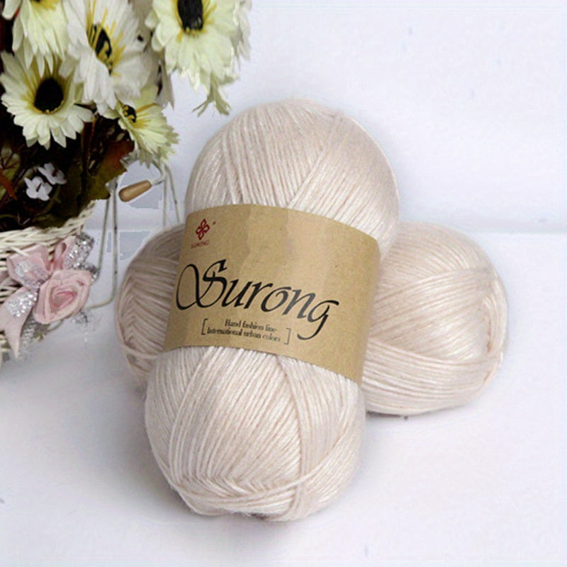 1 Skein Velvet Yarn for Crocheting & Knitting, 100g