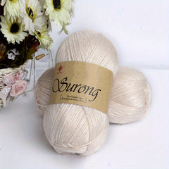 1 Skein Velvet Yarn for Crocheting & Knitting, 100g