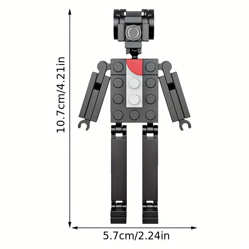 Toilet Man Puzzle Toy Gift for Christmas
