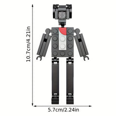 Toilet Man Puzzle Toy Gift for Christmas