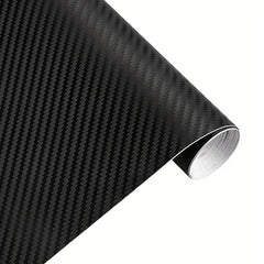 30x127cm 3D Carbon Fiber Vinyl Film Car Stickers Waterproof DIY Wrap