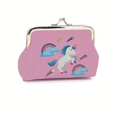 Cartoon Unicorn Coin Purse Bag Animal Pouch Key Bag Birthday Gift