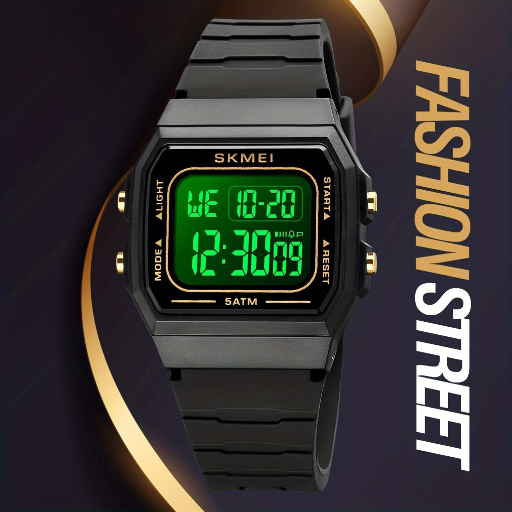 Kids Electronic Watch Waterproof Night Glow Sports Watch