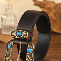Boho Vintage Belt Women's Western Casual Belt For Jeans Pants