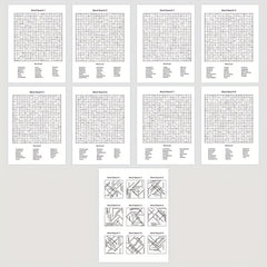 Mindfulness Relax Puzzle Book: Floral Alphabetical Word Lists