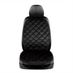 Car Diamond Seat Cushion Winter Plush Universal Warm Thickened Soft Short Plush