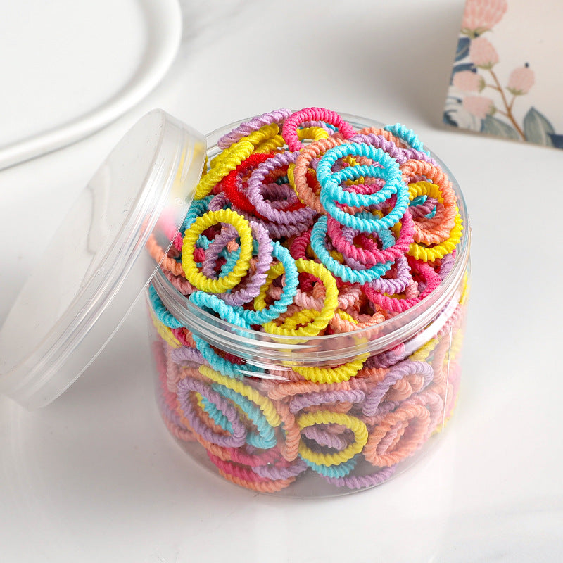 200pcs Mini Rubber Bands for Baby Girls Hair Accessories