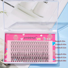 Faux Mink Hair False Eyelashes Soft Natural Long Individual Lashes Extension