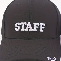 STAFF Letter Embroidery Baseball Cap For Men And Women