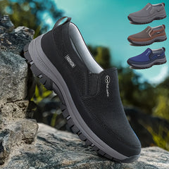 Men's Slip On Trekking Shoes Breathable Non Slip Sneakers