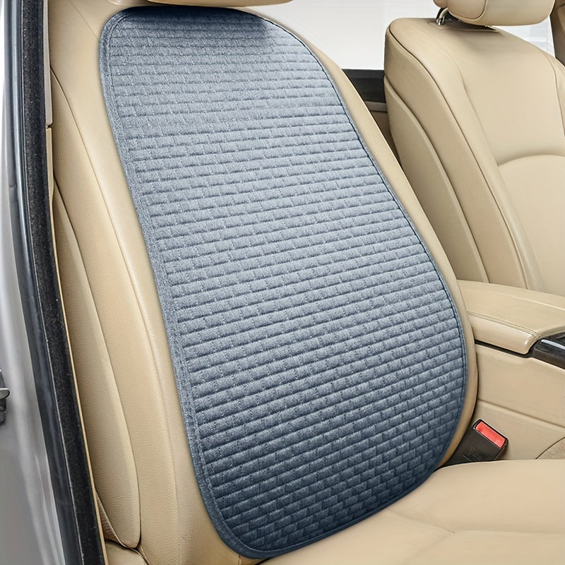 Flax Car Seat Back Cushion for Chair Lumbar Support