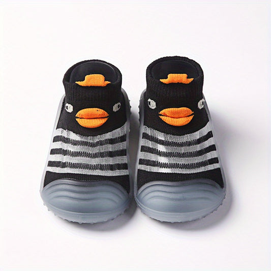 Casual Cartoon Slip On Baby Walking Shoes for Boys