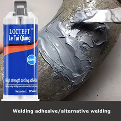 2pcs Double tube Caster's Glue Metal Casting Strong Glue
