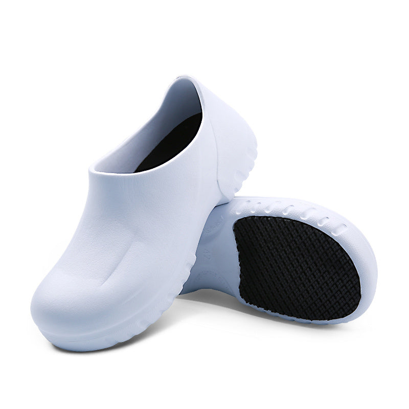 Men's Oil Proof Chef Shoes Waterproof Non slip Hospital Shoes