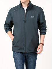 Men's Waterproof Windproof Zipper Jacket