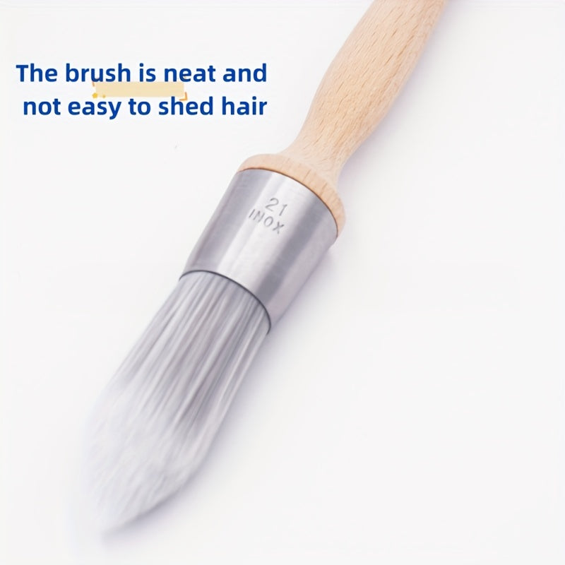 3pcs Small Paint Brushes For Walls Touch Up Edge Painting Tool