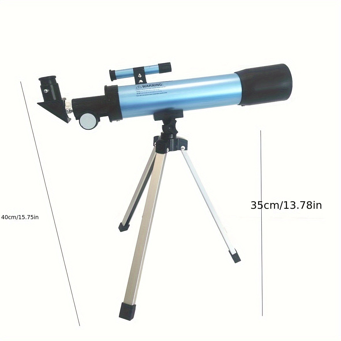 Astronomy Telescope with Adjustable Tripod for Stargazing