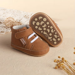 Vintage Solid Boots for Baby Boys Lightweight Non slip Boots Spring/Autumn