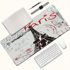 Tower In Paris Mouse Pad Non Slip Keyboard Pad