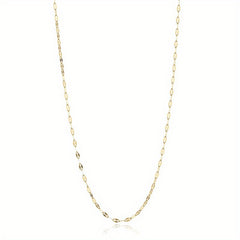Stainless Steel 18K Plated Chain Necklace For Women Jewelry