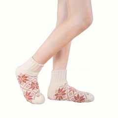Geometric Print Mid Tube Socks Women's Stockings
