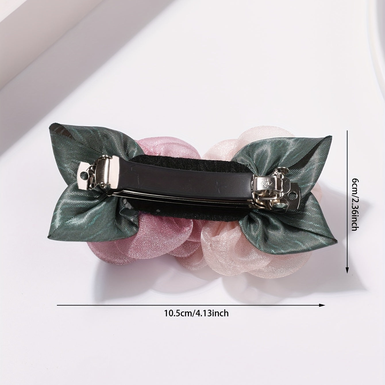Fabric Flower Hair Clip for Party, Birthday