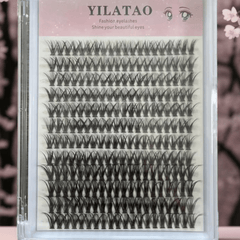 240 Clusters 30D False Eyelashes DIY Extensions D Curl Long Lashes Faux Mink