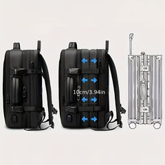 Large Capacity Business Travel Backpack, Expandable Bag