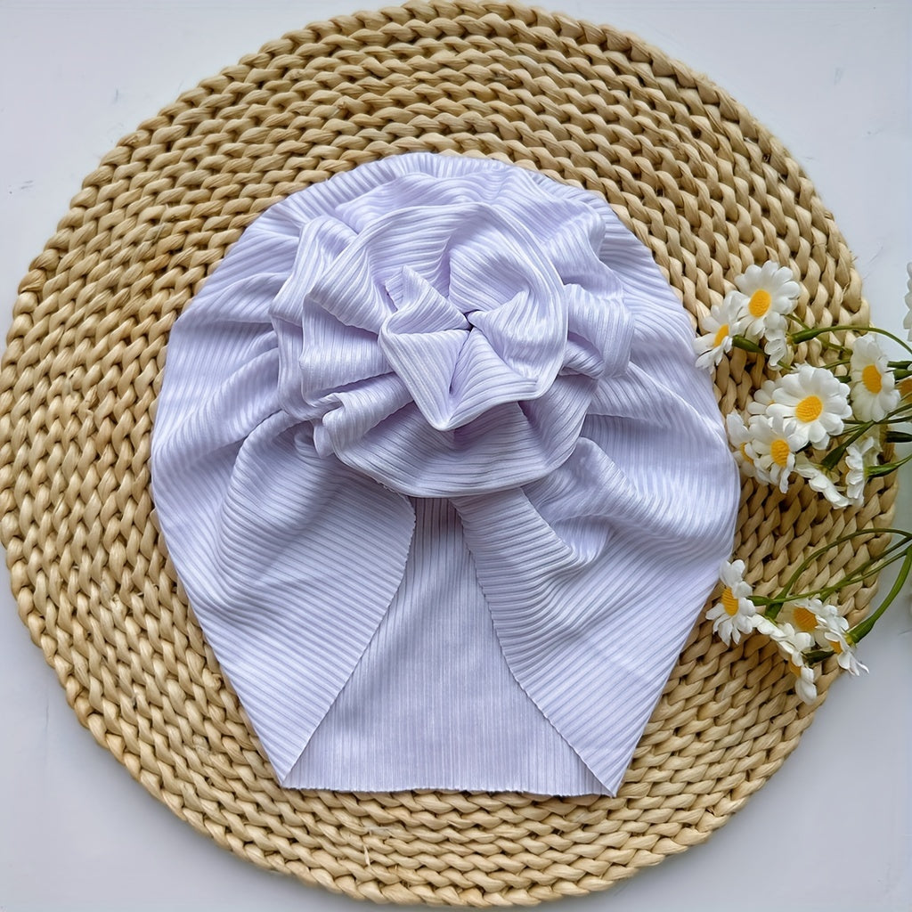 Baby Spring Summer Thin Headband Big Flower Baby Hat