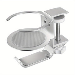 Sleek Headphone Hanger Stand & Drink Cup Holder