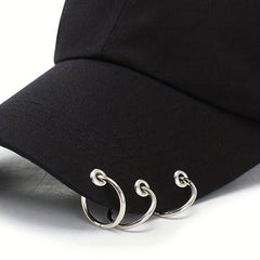 Unisex Sunshade Peaked Cap Outdoor Sun Hat Adjustable