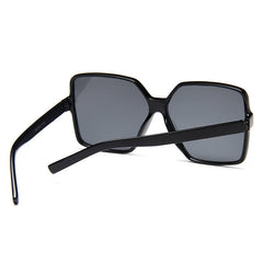 Oversized Polygon Sunglasses Plastic Frame