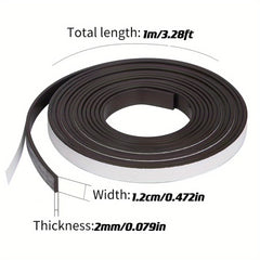Self-Adhesive Magnetic Strip Tape Roll - Craft & DIY Projects