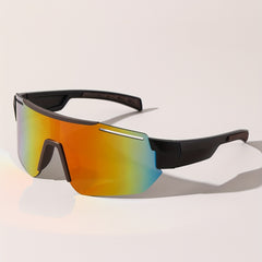 Y2K Sports Sunglasses Wrap Around Shield UV400