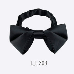 Bow Tie Dress Bow Knot Polyester Silk Yarn Wrinkle Resistant Fabric