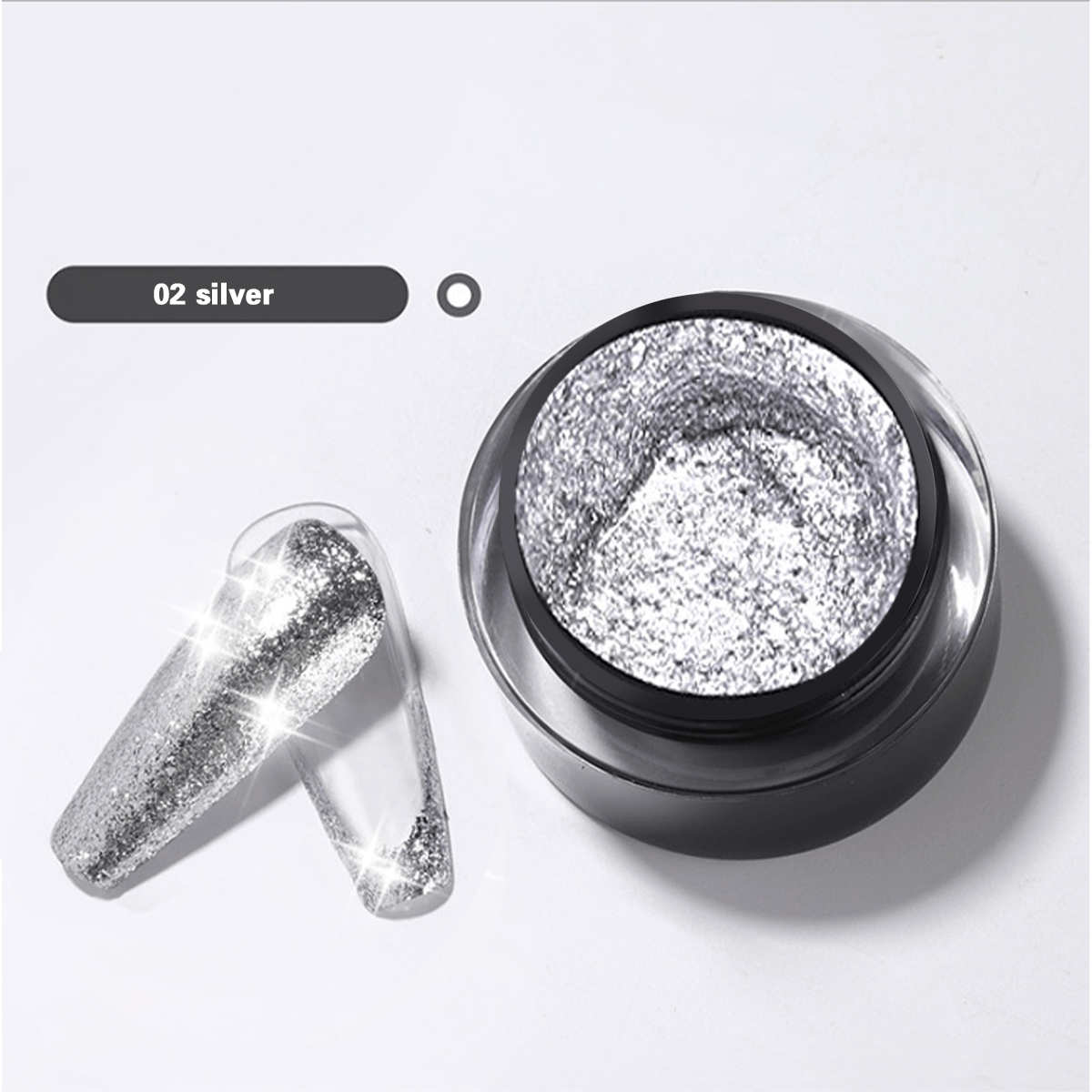 Glitter Nail Gel Polish Colorful Nail Art for Salon & Home