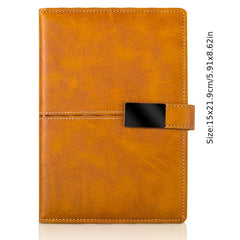 A5 Refillable Leather Journal Notebook with Lined Paper