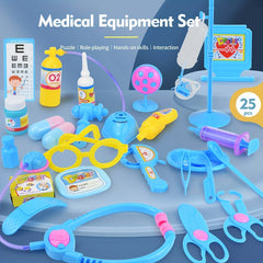 Arrival 25pcs Doctor Toy Set for Kids Role Play Educational Toy Gift