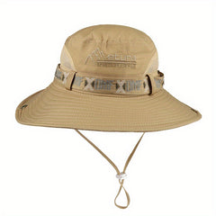 Breathable Wide Brim Bucket Hat for Outdoor Activities