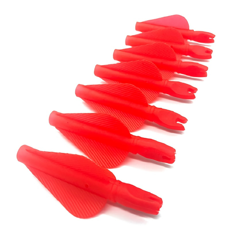 10pcs 8mm Tail Nock Plastic Insert Archery Nock DIY Shooting Arrows Accessory