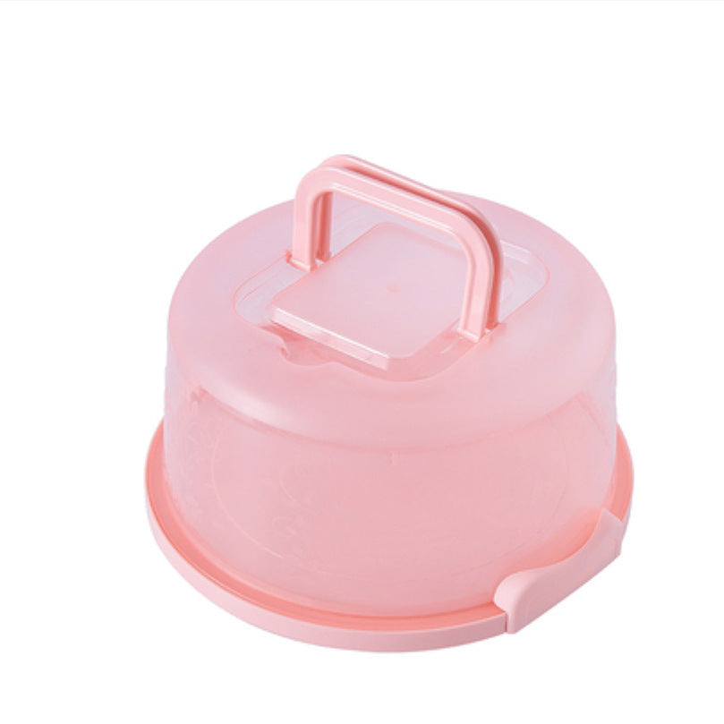 Portable Cake Box Dustproof Anti-smear Cake Storage Box